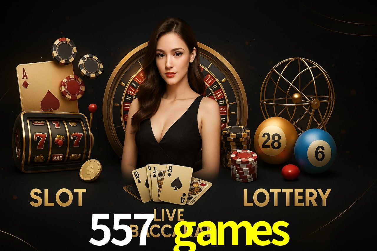 Variedade de jogos na 557 games